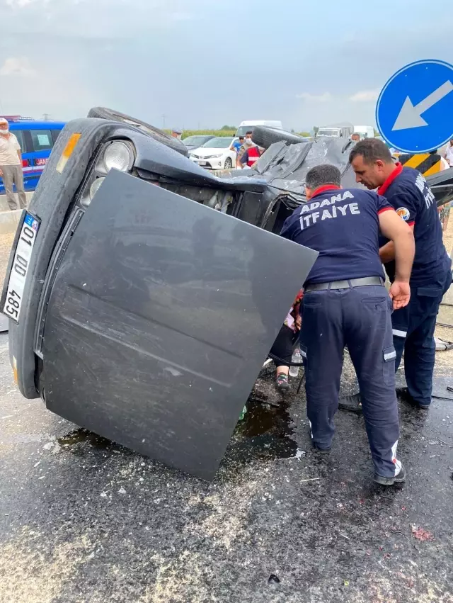 Kozan'da trafik Kazası: 5 yaralı Kozan'da trafik Kazası: 5 yaralı
