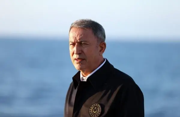Son dakika haberi: Milli Savunma Bakanı Akar, Libya Görev Grup Komutanlığını ziyaret etti