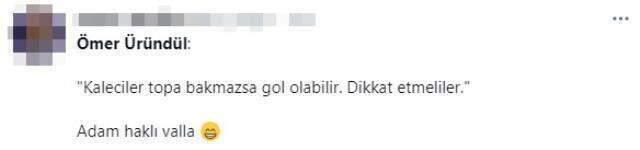 Ömer Üründül bildiğiniz gibi! Canlı yayında yaptığı kaleci yorumuyla gündem oldu Ömer Üründül bildiğiniz gibi! Canlı yayında yaptığı kaleci yorumuyla gündem oldu