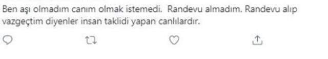 Randevu aldılar ama aşı olmadılar! O vatandaşlar sosyal medyada topa tutuldu Randevu aldılar ama aşı olmadılar! O vatandaşlar sosyal medyada topa tutuldu