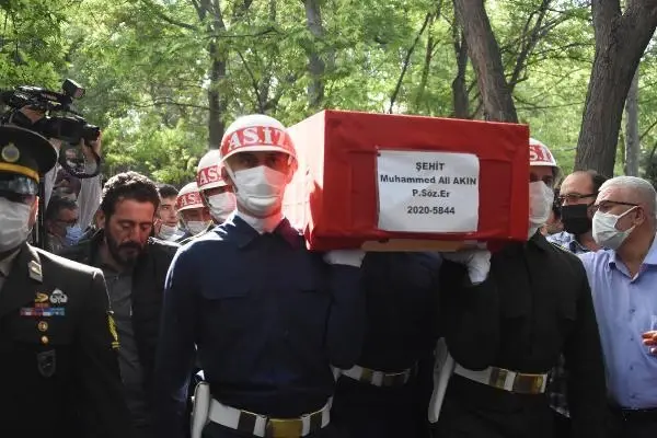 KONYA ŞEHİT AKIN, SON YOLCULUĞUNA UĞURLANDI
