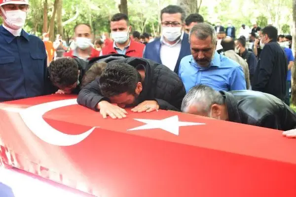 KONYA ŞEHİT AKIN, SON YOLCULUĞUNA UĞURLANDI