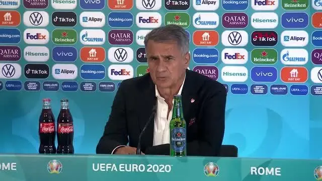 SPOR Şenol Güneş: Oyundan ve skordan memnun değilim SPOR Şenol Güneş: Oyundan ve skordan memnun değilim