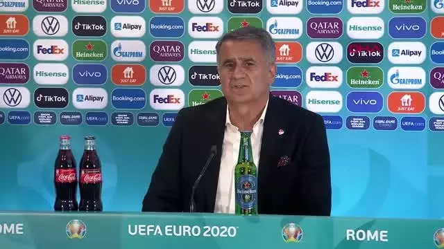 SPOR Şenol Güneş: Oyundan ve skordan memnun değilim SPOR Şenol Güneş: Oyundan ve skordan memnun değilim