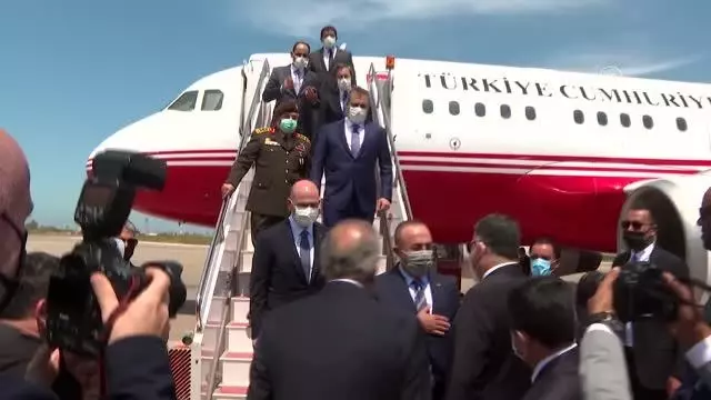 Son dakika haber... Bakan Çavuşoğlu başkanlığındaki heyet, Libya Başkanlık Konseyi Başkanı el-Menfi ile bir araya geldi