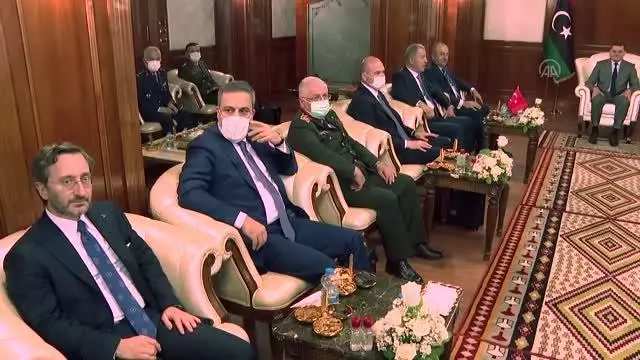 Türkiye'den üst düzey heyet NATO Zirvesi öncesi Libya'da (2)