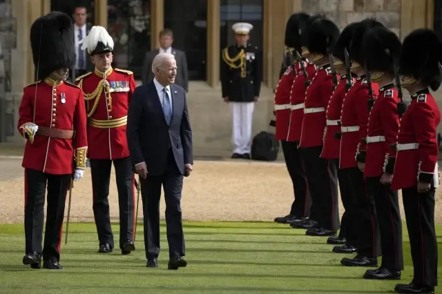 Kraliçeyi gören ABD Başkanı Biden duygulandı: Bana annemi hatırlatıyor Kraliçeyi gören ABD Başkanı Biden duygulandı: Bana annemi hatırlatıyor