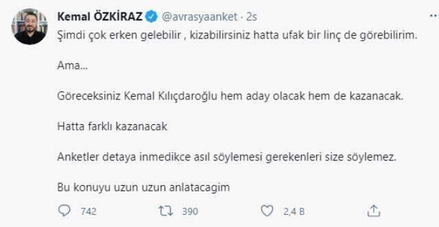 Avrasya Araştırma'nın son anketinde dikkat çeken sonuç: İYİ Parti ve Deva Partisi sıra dışı bir sıçrama yapıyor Avrasya Araştırma'nın son anketinde dikkat çeken sonuç: İYİ Parti ve Deva Partisi sıra dışı bir sıçrama yapıyor