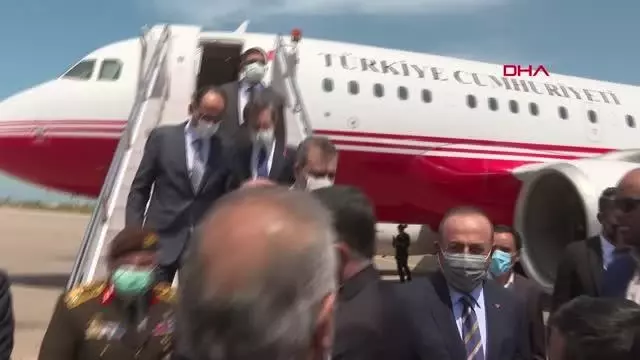Bakan Çavuşoğlu Libya'da mevkidaşıyla görüştü