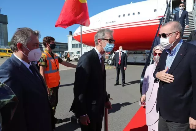 Cumhurbaşkanı Erdoğan Brüksel'de (2)