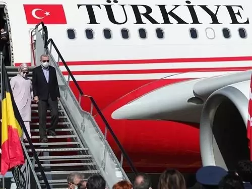 Cumhurbaşkanı Erdoğan Brüksel'de (2)