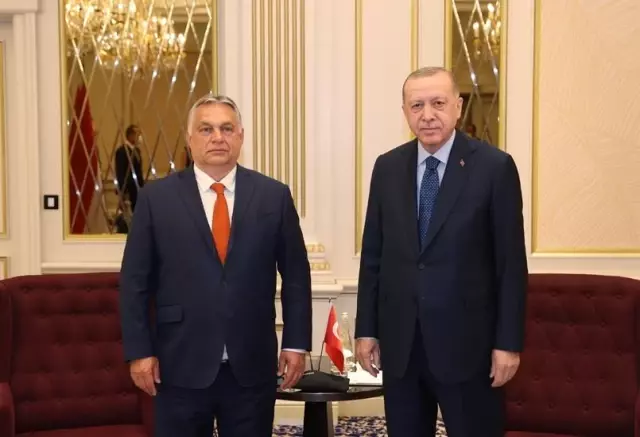 Cumhurbaşkanı Erdoğan, Letonya Cumhurbaşkanı Levits ile görüştü