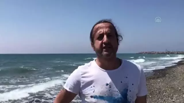 Hatay sahilinde müsilaj paniği! Korkulan olmadı