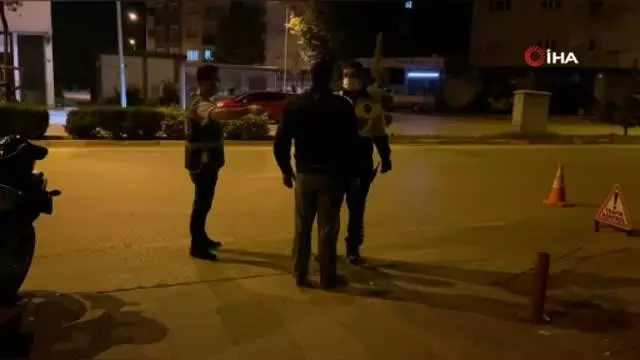 Polis ekipleri alkollü sürücüye dakikalarca dil döktü