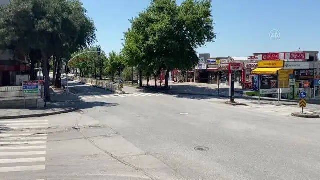 Trakya'da sokağa çıkma kısıtlaması nedeniyle sessizlik hakim