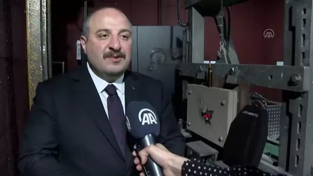 Bakan Varank, yerli balistik çözümler üreten Nurol Teknoloji'yi ziyaret etti (1)