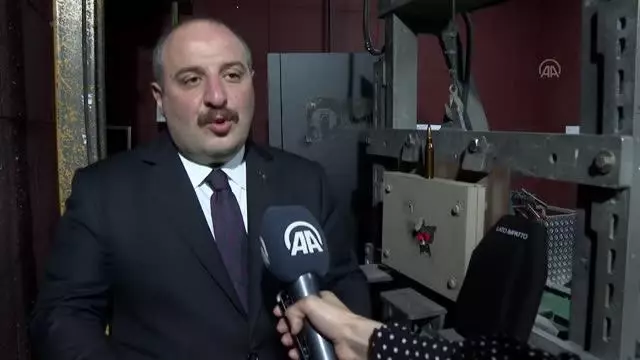 Bakan Varank, yerli balistik çözümler üreten Nurol Teknoloji'yi ziyaret etti (1)
