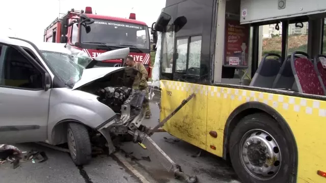 Son dakika haberleri... Başakşehir'de feci kaza: 1 ölü, İETT şoförü ağır yaralı Son dakika haberleri... Başakşehir'de feci kaza: 1 ölü, İETT şoförü ağır yaralı