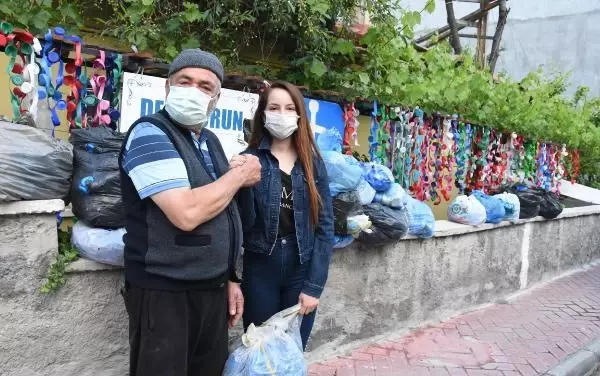 DEDE VE TORUNUN MAVİ KAPAKLARINI ÇALAN ŞÜPHELİ YAKALANDI