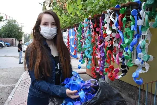 DEDE VE TORUNUN MAVİ KAPAKLARINI ÇALAN ŞÜPHELİ YAKALANDI