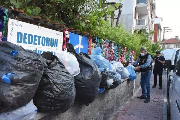 DEDE VE TORUNUN MAVİ KAPAKLARINI ÇALAN ŞÜPHELİ YAKALANDI