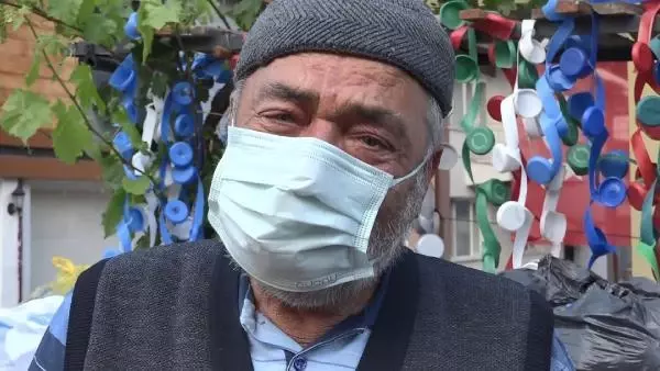 DEDE VE TORUNUN MAVİ KAPAKLARINI ÇALAN ŞÜPHELİ YAKALANDI
