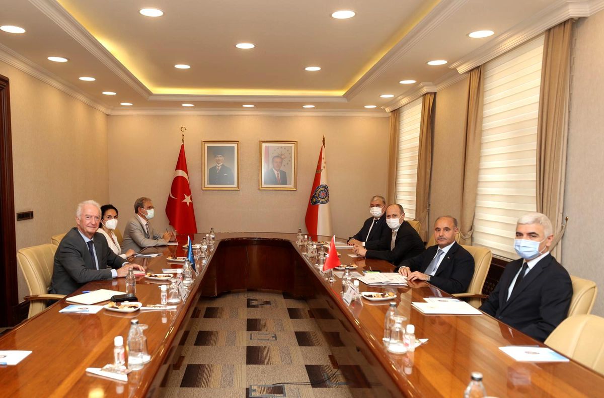 Emniyet Genel Müdürü Mehmet Aktaş, Avrupa Birliği Terörle Mücadele Heyetini Konuk Etti