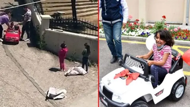 Kağıt toplayan iki Türkmen çocuğun akülü araba hayali gerçek oldu Kağıt toplayan iki Türkmen çocuğun akülü araba hayali gerçek oldu