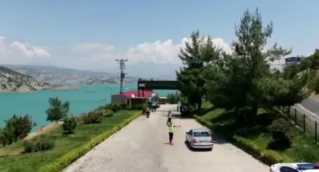 Kahramanmaraş'ta drone destekli trafik denetimi