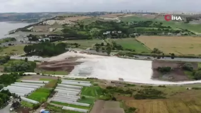 Kanal İstanbul güzergahında hummalı çalışma