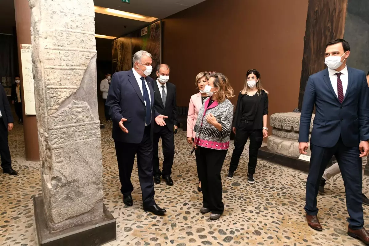 Kültür Turizm Bakan Yardımcısı Özgül Özkan Yavuz, Antakya'da İncelemelerde Bulundu