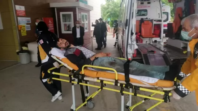 Oto yıkamacıda elektrik akımına kapıldı