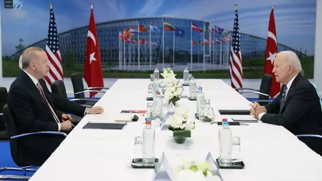 Son Dakika: Cumhurbaşkanı Erdoğan ile Biden'ın görüşmesi sona erdi