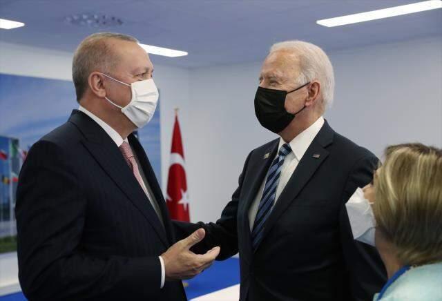Son Dakika: Cumhurbaşkanı Erdoğan ile Biden'ın görüşmesi başladı Son Dakika: Cumhurbaşkanı Erdoğan ile Biden'ın görüşmesi başladı