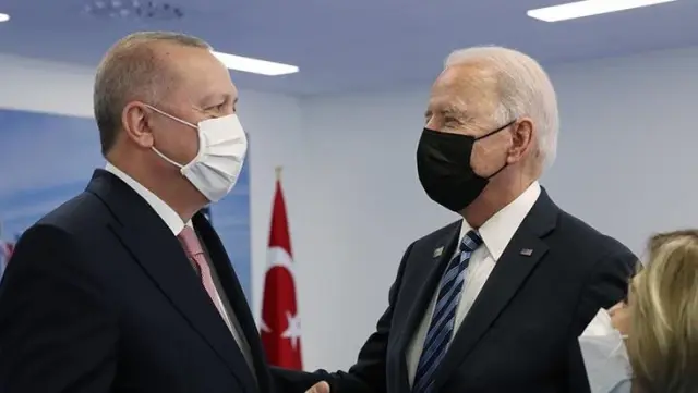 Erdoğan'dan 'Biden'la görüşmede 'Sözde soykırım' gündeme geldi mi?' sorusuna cevap: Hamdolsun gelmedi Erdoğan'dan 'Biden'la görüşmede 'Sözde soykırım' gündeme geldi mi?' sorusuna cevap: Hamdolsun gelmedi