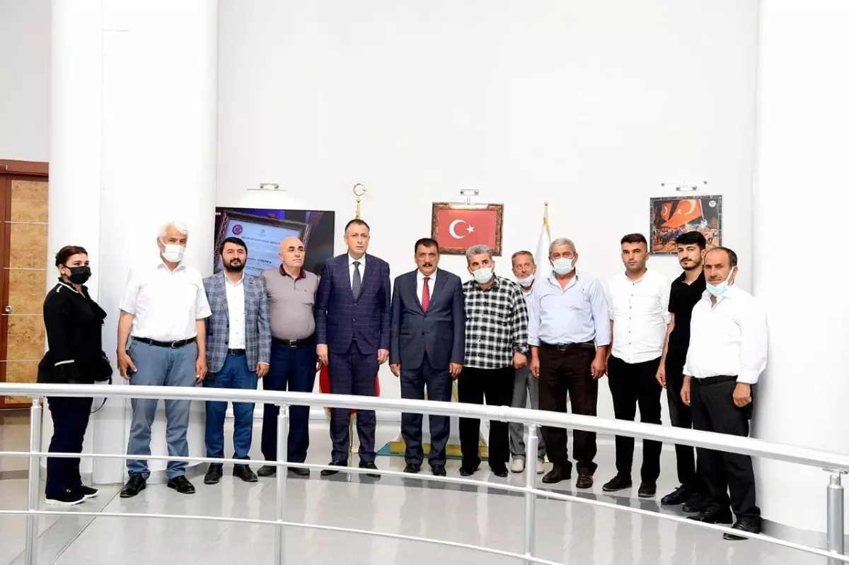 Ak Parti Yerel Yönetimlerden Başkan Gürkan'a Ziyaret