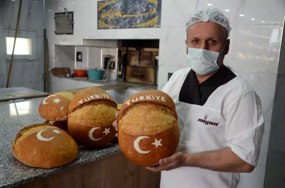 Bu fırından çıkan ekmekler ay-yıldızlı