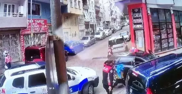 BURSA'DA KOVALAMACA KAZAYLA BİTTİ; 1 POLİS YARALANDI, O ANLAR KAMERADA