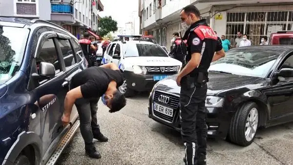 BURSA'DA KOVALAMACA KAZAYLA BİTTİ; 1 POLİS YARALANDI, O ANLAR KAMERADA
