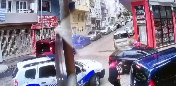 BURSA'DA KOVALAMACA KAZAYLA BİTTİ; 1 POLİS YARALANDI, O ANLAR KAMERADA
