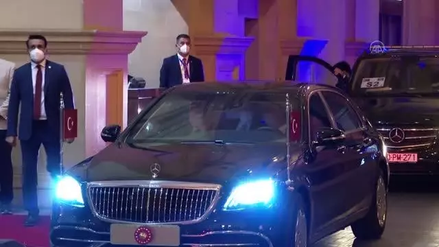 Cumhurbaşkanı Erdoğan Azerbaycan'a geldi
