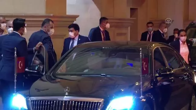 Cumhurbaşkanı Erdoğan Azerbaycan'a geldi