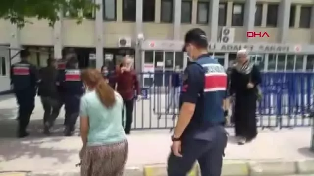 DENİZLİ KABLO HIRSIZLIĞINDAN GÖZALTINA ALINAN SEVGİLİ OLDUKLARI İLERİ SÜRÜLEN ÇİFT ADLİYEYE SEVK EDİLDİ