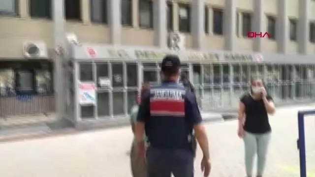 DENİZLİ KABLO HIRSIZLIĞINDAN GÖZALTINA ALINAN SEVGİLİ OLDUKLARI İLERİ SÜRÜLEN ÇİFT ADLİYEYE SEVK EDİLDİ