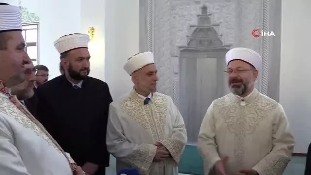 Diyanet İşleri Başkanı Erbaş: Gönüllerimiz bir, bu birliğimizi inşallah kıyamete kadar devam ettirmenin temellerini atmaya çalışıyoruz Diyanet...