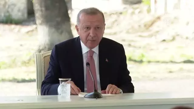 Cumhurbaşkanı Erdoğan, Azerbaycan Cumhurbaşkanı Aliyev ile ortak basın toplantısında konuştu: (1)