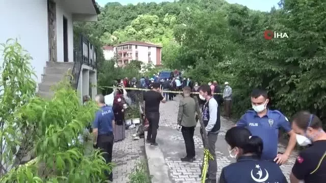 Evinin önünde silahlı saldırıya uğradı, mahalleli kanlar içinde buldu