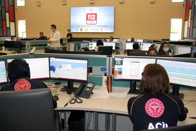 Giresun'da acil çağrılar tek çatı altında toplandı