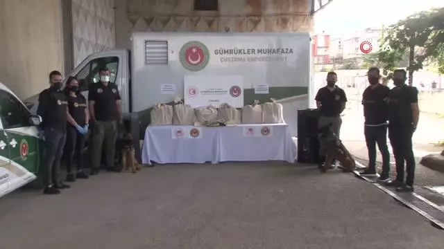 Gümrük Muhafaza ekipleri tarafından 30 milyon lira değerinde uyuşturucu ele geçirildi