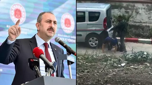 Hacze giden avukatın kafasına silah dayayan şahsa Adalet Bakanı Gül'den sert tepki: Adalete saldırı kabul ediyoruz Hacze giden avukatın kafasına silah dayayan şahsa Adalet Bakanı Gül'den sert tepki: Adalete saldırı kabul ediyoruz
